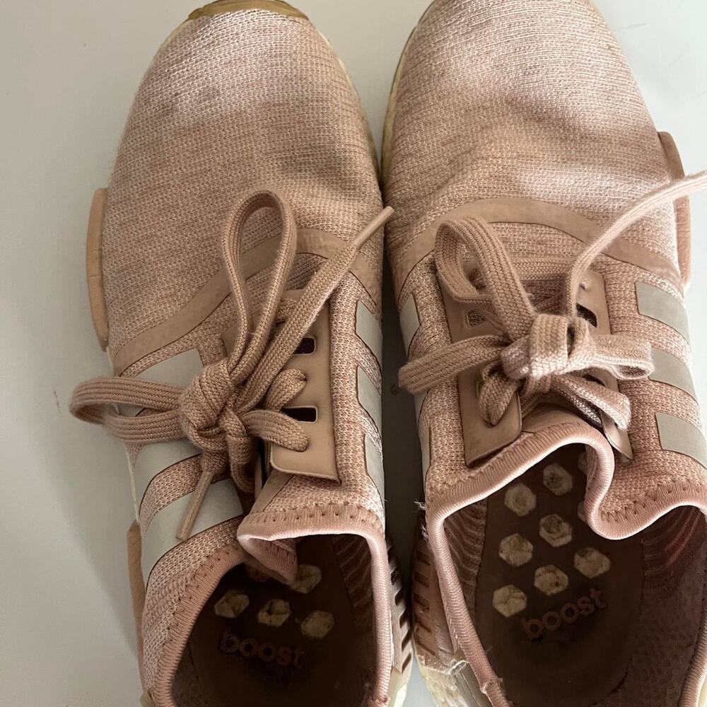 Baby pink adidas nmd trainers - Picture 5 of 7